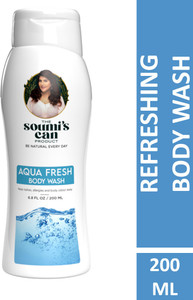 the soumis can product aqua fresh body wash 200 ml