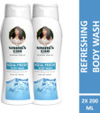 The Soumi's Can Product AQUA FRESH BODY WASH (PACK OF 2) (2 x 200 ml)