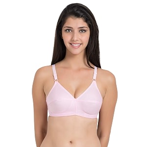 souminie women s pure cotton non padded full coverage everyday bra  pack of 3 