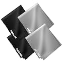 Sounce 4 Pack Ultra Soft Microfiber Cloth for Glasses Phone Screen