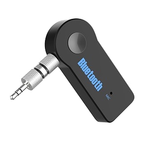 sounce bluetooth receiverhands-free car kit portable 35mm bluetooth aux adapter wireless music streaming for home car audio system headphone speaker bluetooth 42 a2dp 40 ft range