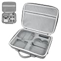 Sounce Hard Shell Carrying Case for Neo Drone – Premium PU Travel Storage Bag Compatible with Neo Drone, RC-N3 Remote Controller, Neo Intelligent Flight Batteries, Grey