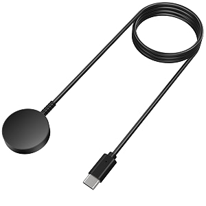 sounce magnetic usb charger for samsung galaxy watch  fast charging cable for galaxy watch 66 classic 55 pro 44 classic 3 active 21  1 meter