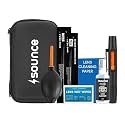 Sounce 8-in-1 Camera Lens Cleaning Kit | DSLR Mirrorless Camera Cleaner | Air Blower Lens Pen Sensor Swab Microfiber Cloth | Binoculars Laptop Screen Cleaning Kit | Travel Friendly