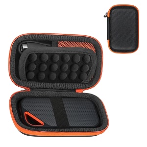 sounce ssd case for sandisk extreme portable ssd hard travel case black