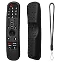 Sounce Silicone Cover Case Compatible with Fire TV Stick 3rd Gen 2021 Alexa Voice Remote – Full Protective Shockproof Sleeve with Anti-Slip Texture (D-Black) [Remote NOT Included]