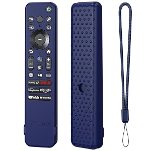 sounce silicone cover for sony bravia rmf-tx910u remote blue