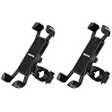Sounce Waterproof New Bike Phone Mount Anti Shake and Stable 360‚° Rotation Bike Bicycles Accessories for Any Smartphone GPS Other Devices Between 3.5 and 6.5 inches (Pack of 2)