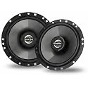Sound Boss Car Speaker SB-CX-62SI Premium 16.51 cm (6.5 inch) 2-Way Coaxial Speakers (Black), Peak Power - 380 W, RMS Power - 75W, Rated Power - 70W