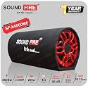 SOUND FIRE SF-X4500M8 8-INCH BassTube with in-Built Amplifier Subwoofer (Powered, RMS Power: 200 W)