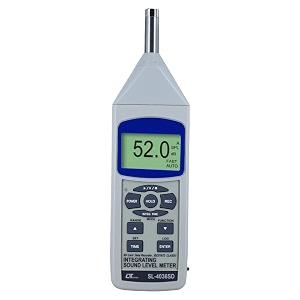 sound level meter class-1 range 30 to 130 db for industries vehicle noise environmental noise along with calibration certificate sl-4036sd