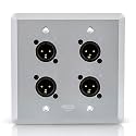 Sound Tools Wall CAT MX-S (Male, Silver) - Audio Over Shielded CAT Cable
