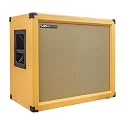 Sound Town 2 x 12 130W Open-Back Guitar Speaker Cabinet, Birch Plywood, Orange Tolex, Wheat Cloth Grille (GUC212OBOR)