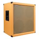 Sound Town 4 x 12 260W Guitar Speaker Cabinet, Birch Plywood, Orange Tolex, Wheat Cloth Grille (GUC412OR)
