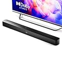 GEOYEAO Soundbar, 2.1 Speaker with Dolby Atmos, 190W Six Speakers 37 inch Sound Bars for TV, Bluetooth &amp; HDMI-ARC Surround Sound System with HDMI-ARC/Optical/AUX/Bluetooth Connection