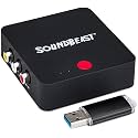 SoundBeast Video to Digital Converter - Record Video & Audio from VCR, VHS Tapes, AV, RCA, Hi8, Camcorder, DVD, Gaming Systems - Saves to USB Flash Drive [Requires Working VCR/Camcorder & Tapes]