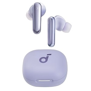 soundcore p40i by anker noise cancelling wireless earbuds adaptive noise cancelling to environments heavy bass 60h playtime 2-in-1 case and phone stand ipx5 wireless charging bluetooth 53