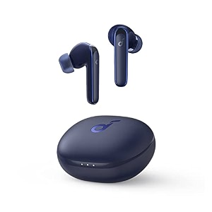 soundcore truly wireless earbuds life p3 blue