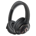 SoundPEATS Space Hybrid Active Noise Cancelling Wireless On-Ear Headphones Foldable Lightweight Over-Ear Bluetooth 5.3, Built-in Microphone, 40mm Driver, 123H Play, Multipoint Connection with ANC