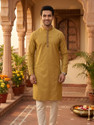 SOUNIK FASHION SDS Men Solid Straight Kurta