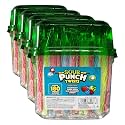 Sour Punch Twists, Sour Candy 6" Individually Wrapped Chewy Candy, 4 Assorted Fruity Flavors, 62.4 Ounce (Pack of 4)