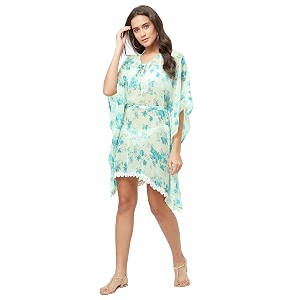 mirchi fashion western summer beachwear swimsuit coverup kaftan for women