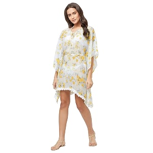 mirchi fashion western summer beachwear swimsuit coverup kaftan for women
