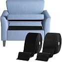 4''x 20Ft Heavy Duty Hook and Loop Tape, Keep Couch Cushions from Sliding