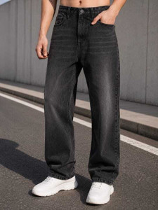 Southee Loose Fit Men Black Jeans