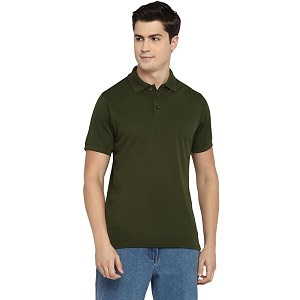 Southern Alps Polo Collar T-Shirt with Moisture