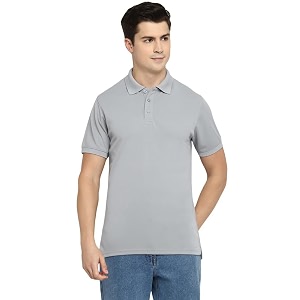 Southern Alps Polo Collar T-Shirt with Moisture