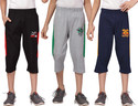 SOUTHTREE Three Fourth For Boys (Multicolor Pack of 3)
