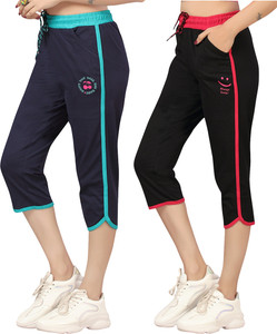southtree women blue black capri