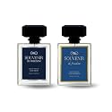 Day Set of 2 Freedom Fresh, Aqua | Long-Lasting, Lab Tested | 50 ML Each| Eau de Parfum - 100 ml (For Men &amp; Women)