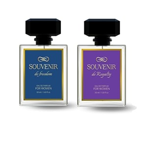 freedom amp royalty perfume set  50ml each  long-lasting eau de parfum  sophisticated amp feminine  100ml for women