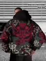 sovalegecy Men Full Sleeve Printed Hooded Sweatshirt