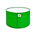 Sow and Grow HDPE UV Protected 270 GSM Round Grow Bags for Terrace and Backyard Gardening Planters for Vegetable, Flower, Herbs and Fruits Green Color, Reusable Plant Bags (9x6 INCH, 1)