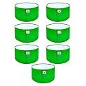 Sow and Grow HDPE UV Protected 270 GSM Round Grow Bags for Terrace and Backyard Gardening Planters for Vegetable, Flower, Herbs and Fruits Green Color, Reusable Plant Bags (15x9 INCH, 7)