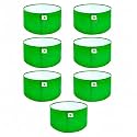 Sow and Grow HDPE UV Protected 270 GSM Round Grow Bags for Terrace and Backyard Gardening Planters for Vegetable, Flower, Herbs and Fruits Green Color, Reusable Plant Bags (15x6 INCH, 7)