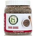 Sown-and-Grown Chia Seeds- 12oz Omega-3, Non-GMO, Keto Friendly, Source of Fiber and Chia Seeds for Weight Management