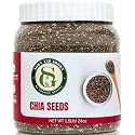 Sown-and-Grown Raw Chia Seeds- 1.5 lb | Chia Seed with Omega-3, Non-GMO, Gluten-Free, Keto Diet Friendly, Vegan, Good Source of Fiber