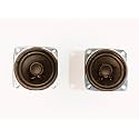 SP Electron 2 Pcs 2 inch 4 Ohm Full Range Audio Speaker Stereo Woofer Loudspeaker (Set of 2)