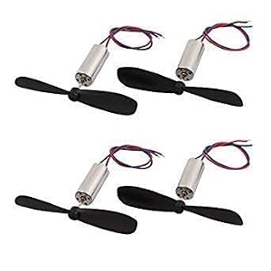 sp electron dc 37v 716 7x16mm micro coreless motor with propeller high-speed mini drones 4 motors  4 propellers metal multicolour propeller 1