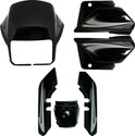 SP Shree Premium Splendpr Plus black grey for 1994-2015 models Bike Headlight Visor