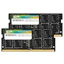 SP Silicon Power DDR4 32GB (16GB*2) 3200MHz CL22 1.2V SODIMM RAM Memory Module for Laptop Computer (SP032GBSFU320X22)