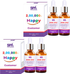 spa professionals powerful dark spot serum achieve a brighter more even skin tone 120 ml