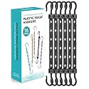 Space Saving Hangers for 96 Clothes, Reinforced Collapsible Hangers