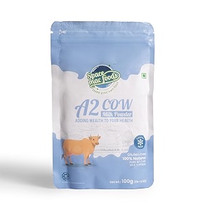 spacemac foods freeze dried a2 cow milk powder pasture grazed whole a-grade non gmo shelf stable milk powder 100gm
