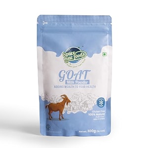 spacemac foods freeze dried goat milk powder pasture grazed whole a-grade non gmo shelf stable milk powder 100gm