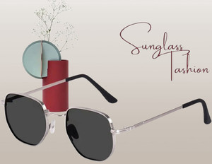 SpadeAces UV Protection Gradient Polarized Round Sunglasses